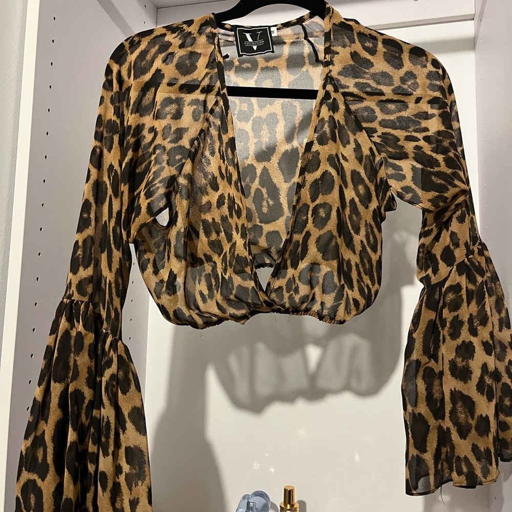Cheetah top - Picture 2 of 3